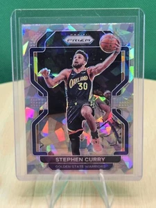 2021-22 Prizm Baloncesto Stephen Curry #154 Silver Ice Warriors Oakland Uniforme - Imagen 1 de 2