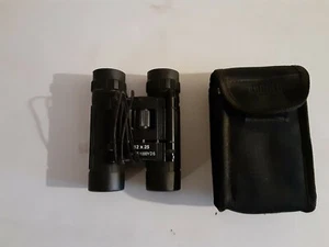 12x25 mm Rugged Exposure Compact Binocular w/ Neck Strap And Carring Case Used - Picture 1 of 4