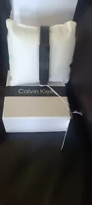 calvin klein leather bracelet men - Picture 1 of 5