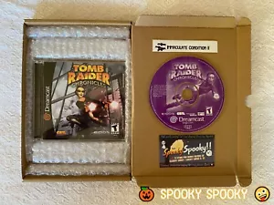 Tomb Raider Chronicles Sega Dreamcast - NTSC-U/C USA Immaculate - Tracked - Picture 1 of 9