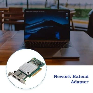 for Intel X540-T2 10G Dual RJ45 Ports Ethernet Converged Adapter Network G9H0 - Picture 1 of 11