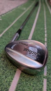 Cuña de arena forjada de golf Titleist vintage SW varilla de acero rígido agarre de gamuza diestro 36" - Imagen 1 de 12