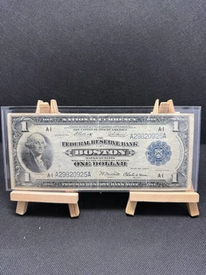 1918 $1 - Fr#729 - Federal Reserve Bank Note Chicago - VIVID COLOR Nice - Image 1 of 4