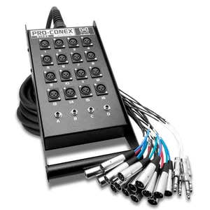 Neu Hosa SH-16X4-25 SH Serie 25 Fuß Stagebox Schlange mit 16 3-Pin XLR Senden - Bild 1 von 10
