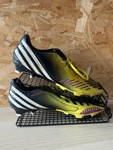 Botas de fútbol ADIDAS Predator Predito LZ TRX FG para hombre Reino Unido 9 amarillo rosa negro  - Imagen 1 de 6