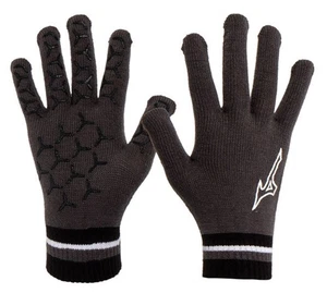 Mizuno Hombres Guantes Tejidos Deportes Correr Gris Negro Informal Guante de Fútbol 32JYC50206 - Imagen 1 de 6