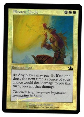 Magic the Gathering MTG Card: Rhystic Circle FOIL 19/143 Prophecy! EX - Image 1 of 3