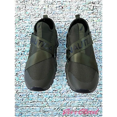 Nautica Brenna Women's Size US 8.5 Green Camo Mesh Slip On Sneaker Shoes NWOT - Image 1 of 4
