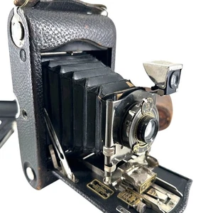 Vintage 1927 No. 3A Autographic Kodak Folding Camera w/ Case Collectible - Picture 1 of 12