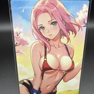 Sakura Haruno Anime Waifu Karte Doujin ACG Goddess Holo - Bild 1 von 4