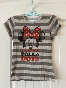 DISNEY Minnie Mouse Short Sleeve T-Shirt XL (14-16) - Picture 1 of 3