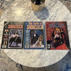 The Tomb Of Dracula Comics- 1,3,5 Stephen King Issue - Picture 1 of 7