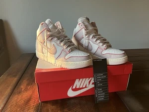 Nike Dunk 1985 High Barely Rose Pink Denim SummitWhite DQ8799-100 Herren Größe 8,5 - Bild 1 von 7