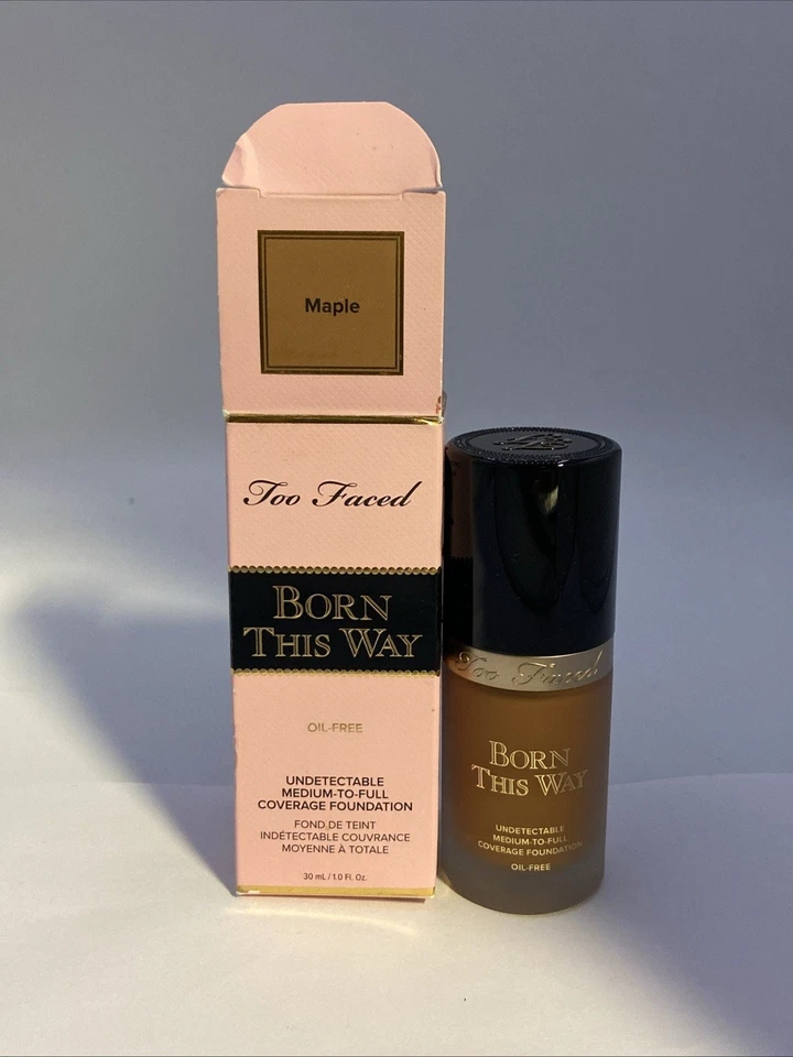 Too Faced MAPLE Born This Way Oil Free Medium to Full Coverage Foundation - Image 1 of 1