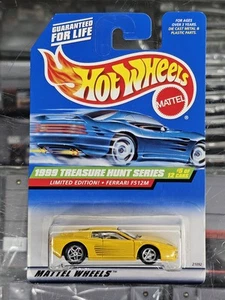 1999 Hot Wheels Treasure Hunt Series Ferrari F512M Limited Edition # 5 Of 12 - Picture 1 of 8