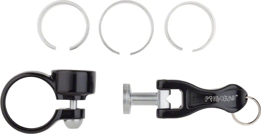 Universal Pinhead Seatpost Clamp with Locking Bolt & Key - Secure, Adjustable, - Image 1 of 1