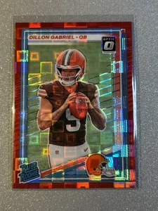 2025 Dillon Gabriel Panini Donruss Optic Rated Rookie Red Pandora SP Browns RC - Picture 1 of 2