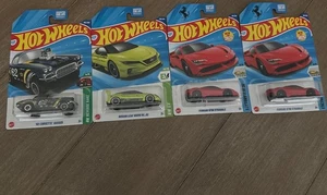 Hot Wheels Super Treasure Hunt 62 Corvette Gasser + TH Nissan Leaf Nismo + SF90 - Picture 1 of 1