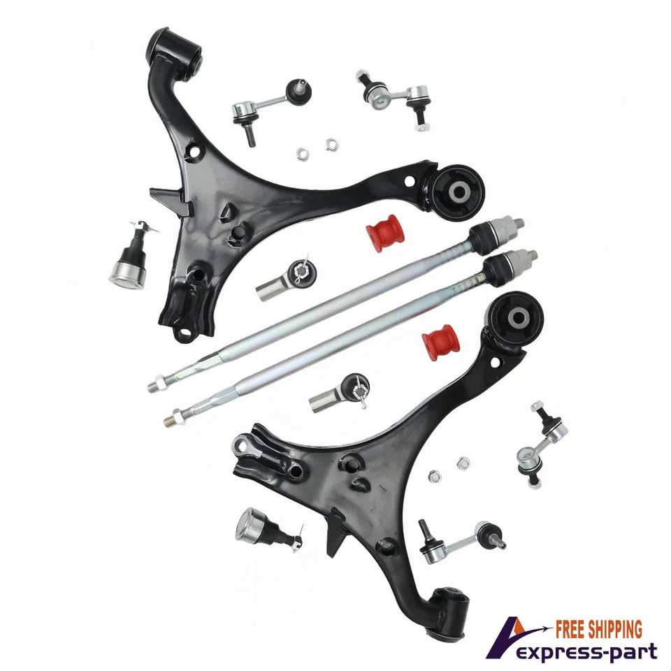 14PCS Front Control Arm Sway Bar Suspension Kit K640288 For 2001-2005 Acura EL - Image 1 of 4