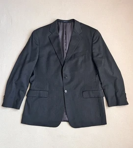 Blazer Abrigo Deportivo Joseph Abboud 44R Loro Piana Super 120s Lana 2 Botones Gris Usado en Excelente Condición - Imagen 1 de 14