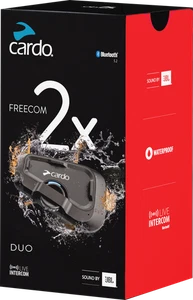 CARDO SYSTEMS Communication System Freecom 2X DUO Bluetooth Headsets FRC2X103 - Picture 1 of 1