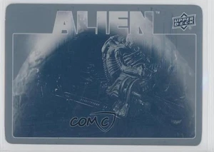 2017 Upper Deck Alien Movie Printing Plate Cyan Retro 1/1 The Space Jockey #18 - Picture 1 of 3