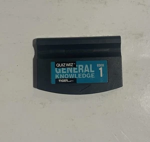 Cartucho QUIZ WIZ General Knowledge #1 solo Tiger Electronics 1993 - Imagen 1 de 3