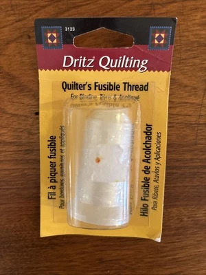 Dritz Quilting Fusible Thread-150 Yds w/ Instructions Quilting/Applique-NIP - Image 1 of 3