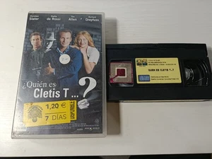 ?quien es Cletis T?Christian Slater Dreyfuss (2002 Columbia) - VHS Espagnol - Picture 1 of 4