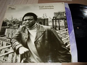 HUGH MASEKELA : RECONSTRUCTION LP 1970 MOTOWN 062-91754 GERMANY +OIS - Picture 1 of 3
