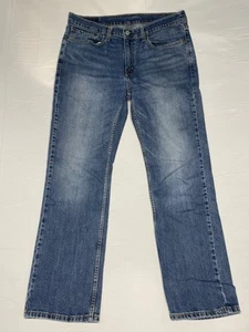 Levis 514 Jeans Herren 34x30 (Maße 34x29) Blau Denim Regular Fit Straight Leg - Bild 1 von 18