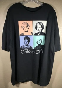 The Golden Girls I 80’s 90’s TV. Tee Shirt Black Unisex Size 2XL  4-23 - Picture 1 of 9