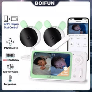 BOIFUN 4.3" Video Baby Monitor with 1080P Camera, WiFi Smart Phone APP Control - Picture 1 of 8