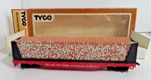Vagón de tren TYCO vagón de madera de pulpa 50 ft Southern 334A - Imagen 1 de 3