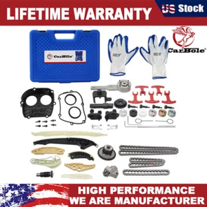 EA888 Gen3 Engine Timing Chain Cover Kit For Jetta Golf Tiguan AUDI TT A4 A6 Q5 - Picture 1 of 24