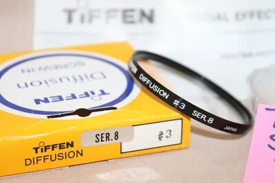 New TIFFEN Series 8 VIII DIFFUSION Soft #3 FILTER Ser 8 Diffusion 3 Soft Focus - Image 1 of 4