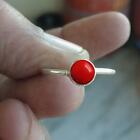 Coral Ring 925 Sterling Silver Ring Christmas Gift Ring All Size DM-512