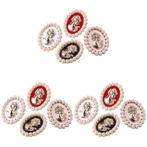3 Pack Glue-drop Earring Accessories Child Miss Bowknot Metal Enamel Charms - Picture 1 of 12