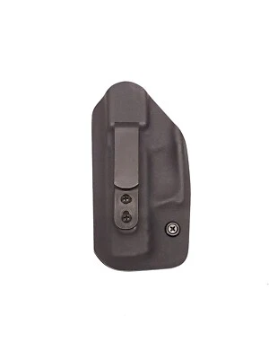 Aggressive Concealment Inside Carry Tuckable IWB kydex holster Black left hand