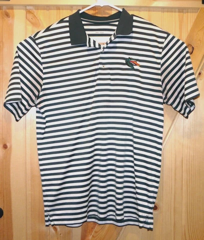 Oxford America Veri Cool Polo Shirt Green White UAB Blazers Football Mens Large Cover