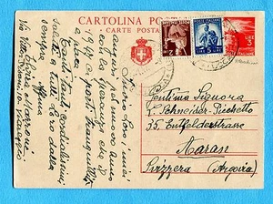 £.3 LUOGOTENENZA (C128) con aggiunti DEM.£. 5 + £.2 per la SVIZZERA   (253429) - Foto 1 di 1