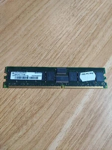 Memoria RAM 1GB DDR ECC Infineon HYS72D128300GBR-6-B PC2700 333MHz CL2.5 184-Pin - Imagen 1 de 2