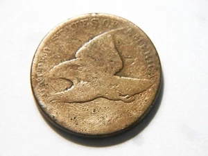 1857 AG/G Flying Eagle Cent, Nice *Low Priced* Vintage Coin can use as a filler - Imagen 1 de 3