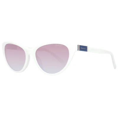 Gafas de sol Gant para mujer crema ojo de gato GA8091 25F 55 mm marrón degradado Foto 1 de 3