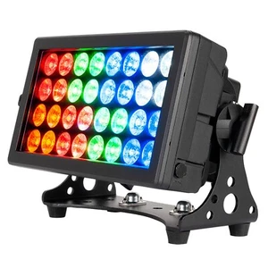 ADJ 32 HEX Panel IP Outdoor Rated Wash Pixel Zone Control RGBWA+UV Black idjnow - Picture 1 of 5