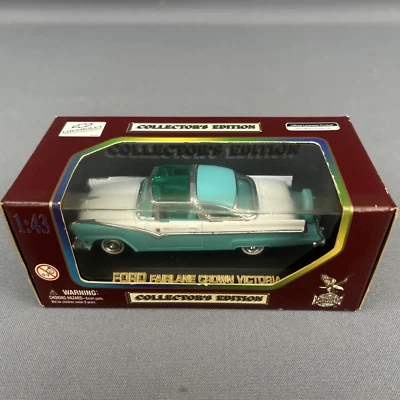 Road Legends 1/43 Scale 1955 Ford Fairlane Crown Victoria Diecast #94243 NIB - Image 1 of 4