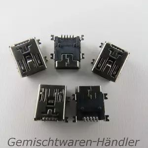5 Pin Mini USB Buchse SMT Female SMD Socket Connector - Picture 1 of 1