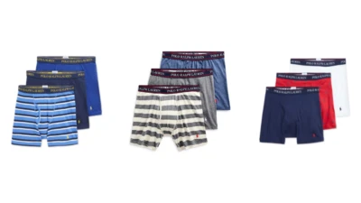 New Men's Polo Ralph Lauren 3-Pack Classic Fit Boxer Briefs Pick Size & Color - Image 1 of 2