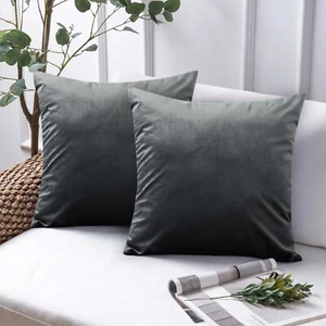 Throw Pillow Covers Set of 4 Cushion Cover Ultra Soft Pillow Cushion Cover 18x18 - Picture 1 of 14