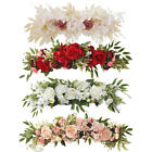 1x Artificial Wedding Rose Flower Wall Arch Row Backdrop Wedding Gift Decor 65CM